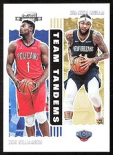 2021-22 9857D CONTENDER OPTIC TEAM TANDEMS PRIZM Zion Williamson/BRANDON INGRAM