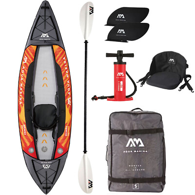 Aqua Marina Inflatable Memba 330 Kajak Kanu Kayak Tourenkajak Boot 1er SET