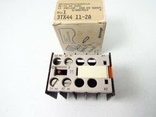 SIEMENS 3TX44-11-2A AUXILIARY SWITCH BLOCK WITH SCREW TERMINAL FOR CONTRACTOR 