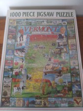NIB Vtg 1999 Vermont 1000 Pc White Mountain Jigsaw Puzzle Sealed Unopened