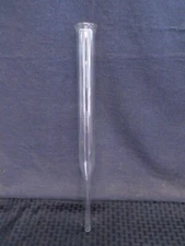 Laboratory Plain Chromatography Column 300mm Eff. Length 17-1/2” OAH x 33mm D