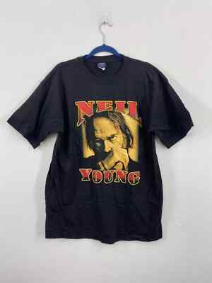 Vintage Neil Young And Crazy Horse Concert Tour T-Shirt Size XL | eBay