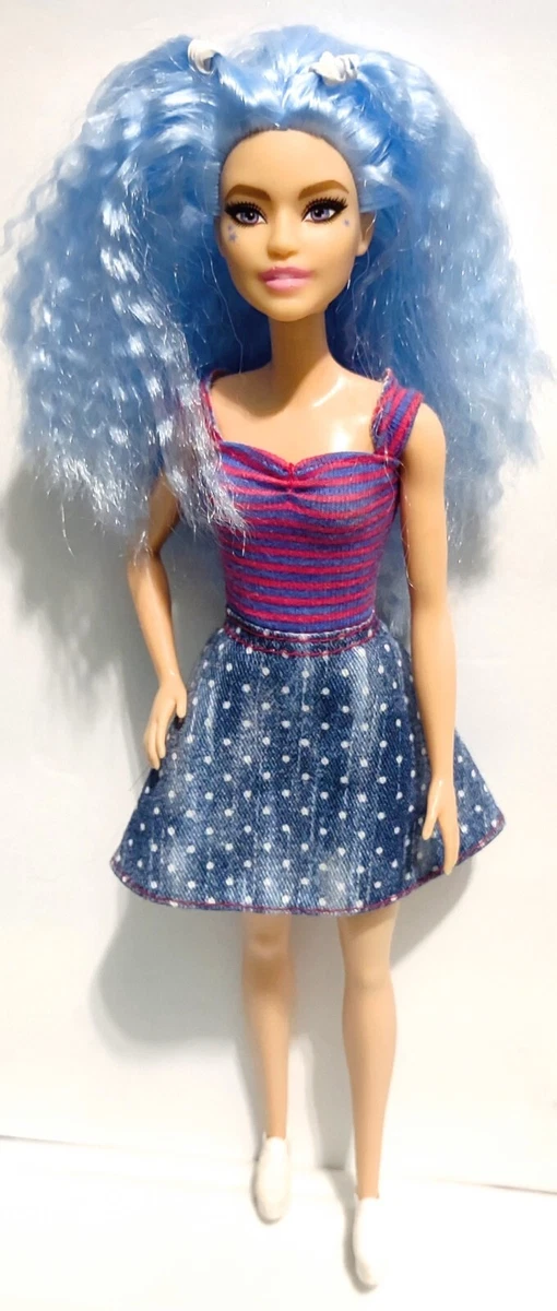 Barbie Fashionistas Barbie Doll - Blue Dress by Mattel