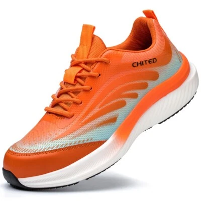 MARKENLOS Sicherheitsschuhe Herren Arbeitsschuhe Stahlkappe Leicht Gehen Schutzschuhe 9229