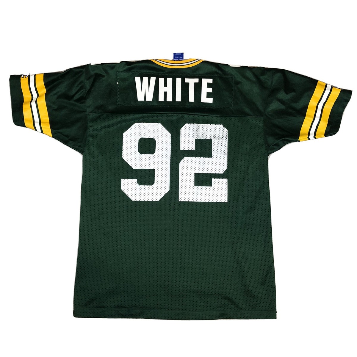 Reggie White #92 Green Bay Packers NFL Champion Authentic Vintage