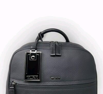 NWT Tumi Landon Alcott Backpack w/Laptop Compartment Black Pebble Leather 93801D | eBay NWT Tumi Landon Alcott Backpack w/Laptop Compartment Black Pebble Leather 93801D | eBay