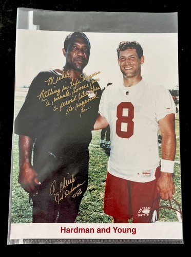 Autographed Cedrick Hardman # 86 (1948-2019) San Francisco 49ers Lot Of 3 - Picture 7 of 8