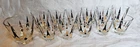 Anchor Hocking Atomic Arrow Vintage MCM Glassware - Set of 12, 3 sizes
