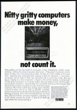 1969 DEC PDP-8 L computer photo Digital Equipment vintage print ad