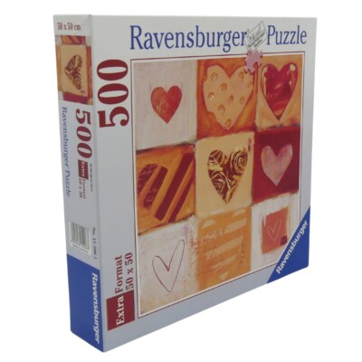 Ravensburger Puzzle Happy Heart 500 Teile 50 x 50cm Boden quadratisch NEU OVP