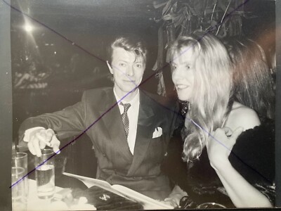 DAVID BOWIE - Seltenes VINTAGE Original Pressefoto von ALAN DAVIDSON
