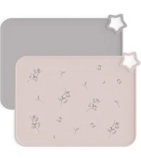 Moonkie Silicone Placemats for Baby & Kid, Stain Resistant Non-Slip Toddler Food