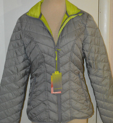 Women's Tek Gear Gray Cobblestone Lightweight Warmtek Coat Jacket