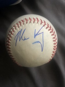 matt kemp autographed baseball