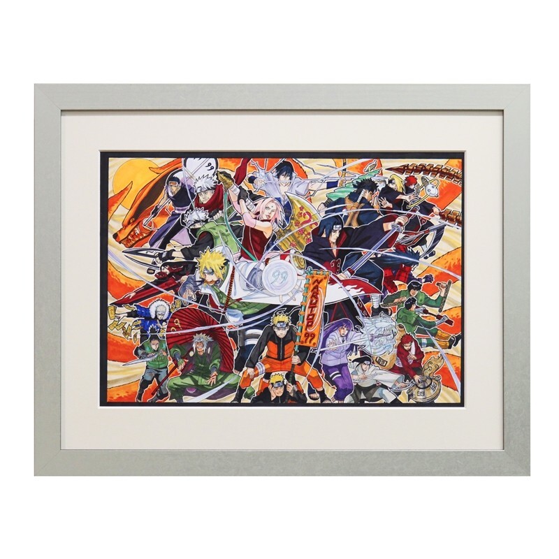 NARUTO Official Limited Art Framed Paintings Reproduction