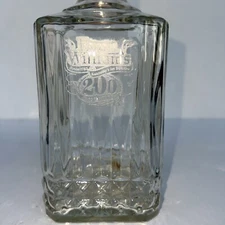 Evan Williams 1783-1983 200th Year Anniversary Whiskey Bourbon Bottle Decanter