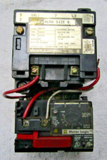 👀 SQUARE D SIZE 0 MOTOR STARTER 120V COIL 600V 10 HP 3 PHASE 8536SCO3H20S