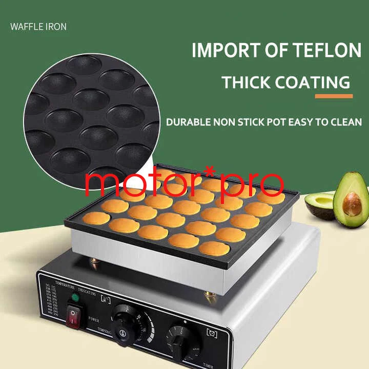Electric Nonstick Waffle Maker Machine/Mini Pancakes Maker Machine 850W 220V