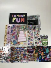 Pipsticks Dec 22 Pro Club Pack Party Celebrate Sticker Sheet Lot 15 Sheets