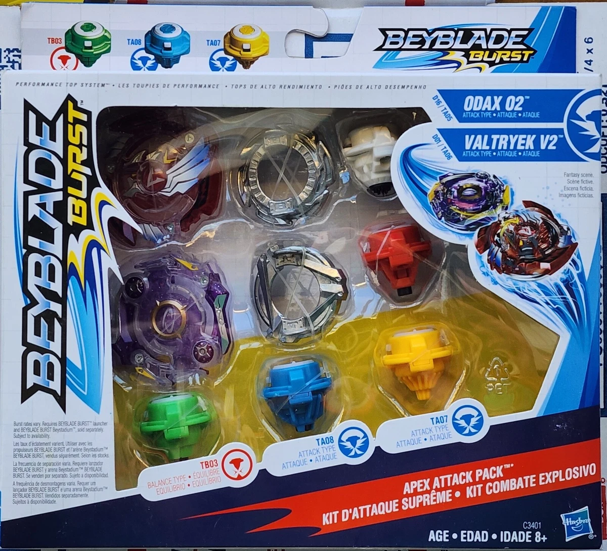 Beyblade Burst Hasbro Takara Tomy, Odax