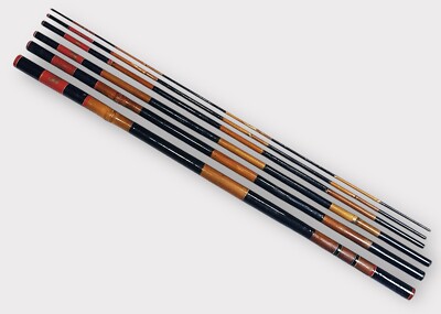 ANTIQUE TENKARA JAPANESE BAMBOO ROD ~ Fly-Fishing Pole Hand