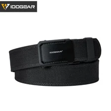 IDOGEAR Tactical Belt with Metal Ratchet Adjustable Buckle 1.75" Belt Hunting