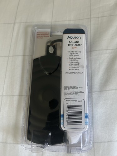 Aqueon Aquatic Flat Heater 15 Watts, Black - Picture 2 of 3