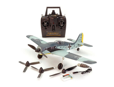 Volantex Focke Wulf FW190 400 400mm v2 RTF 4Ch RC Flugzeug V761-17