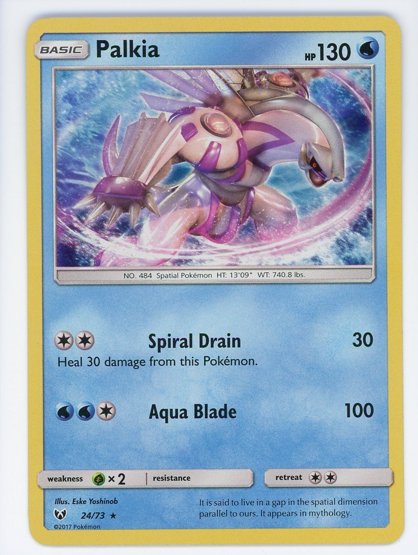 Pokemon Palkia 24/73 Holo Rare Shining Legends NM/MT | eBay Pokemon Palkia 24/73 Holo Rare Shining Legends NM/MT | eBay