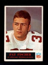 1965 PHILADELPHIA #160 PAT FISCHER VG+ (RC) CARDINALS *AZ6247