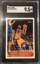 1996-97 topps Rookie Card #138 Kobe Bryant RC SGC 9.5