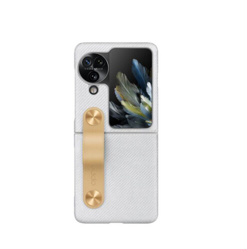 Original Oppo Find N3 Flip Case 6,8" Faltbar PU Leder + PC Cover Gurt Schale - Bild 35 von 36
