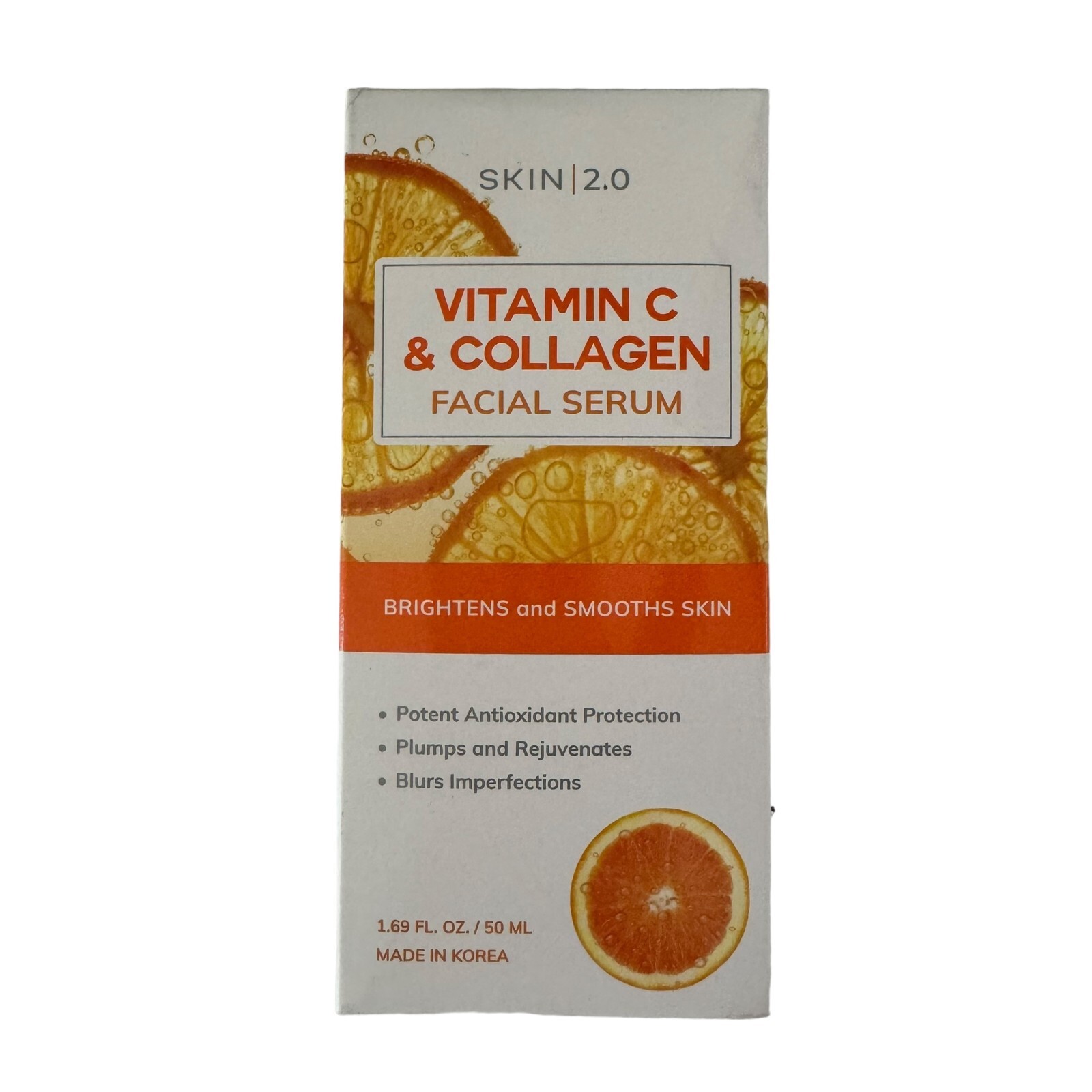 Vitamin C Collagen Facial Serum Brightens Smooths Plumps Skin 2.0