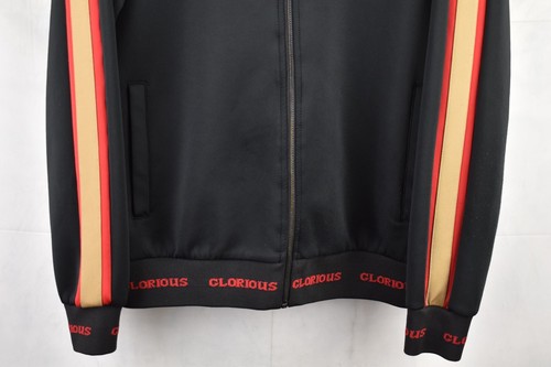 Glorious Gansta Mens Zip Up Hooded Sweatshirt Jumper Black Size S - 第 3/8 張圖片