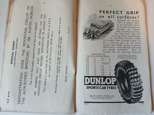 Brooklands programme 29th March 1937.Brooklands race card.motorsport programme. - Picture 4 of 6