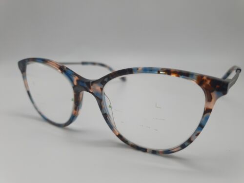 LAYLER 32257991 Eyeglasses Glasses Frames - Blue / Brown Marble By Specsavers