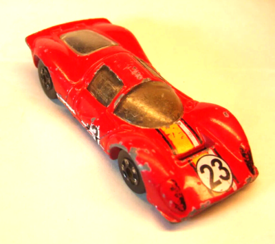Hot Wheels Ferrari P4 from 2012 Ferrari 5-Pack Red w/Black