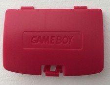 Berry Red Battery Cover for Game Boy Color - GBC Replacement Door