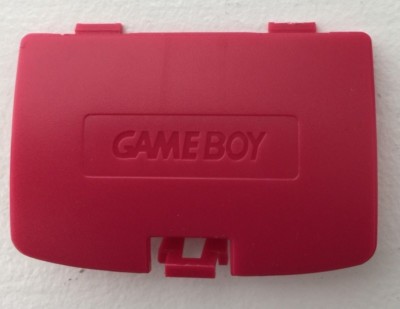 GBC Replacement Door - Berry Red - Battery Cover for Game Boy Color 