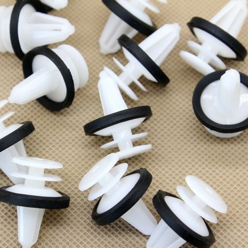 New Practical Quality Trim Panel Clips Car For Ford Plastic 20 Pcs Retainers - Picture 3 of 12