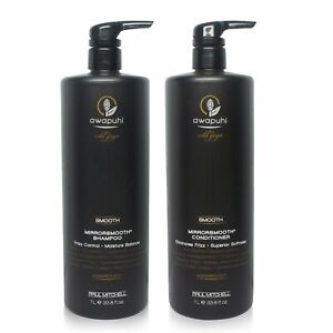 Paul Mitchell Awapuhi Wild Ginger Mirrorsmooth Shampoo Conditioner Liter Duo Ebay