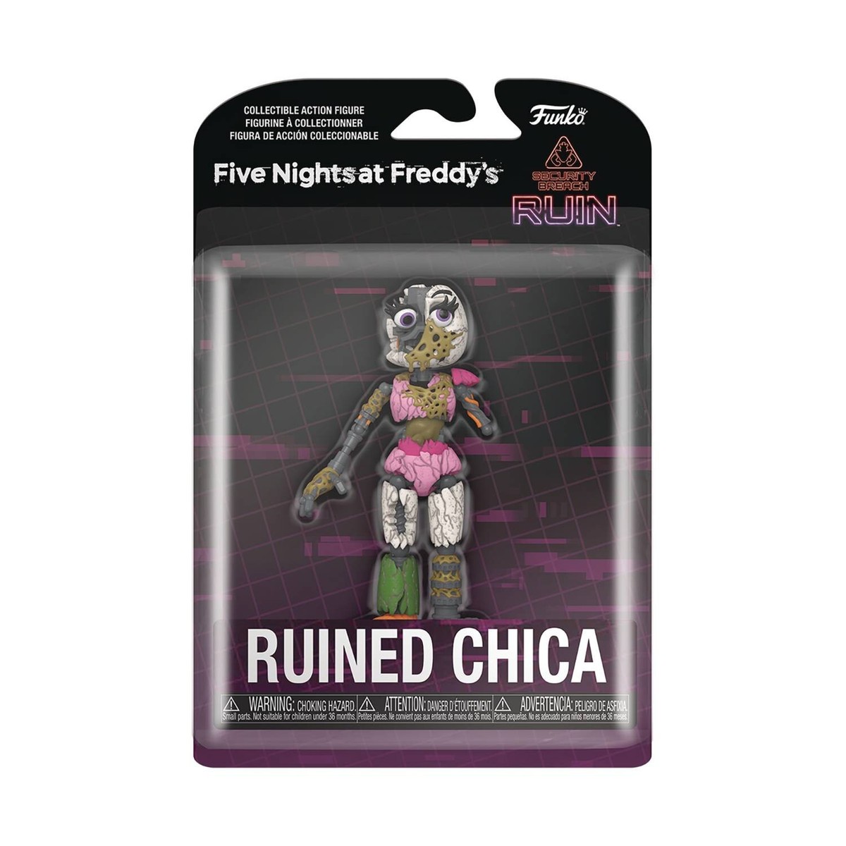 Five Nights at Freddy's Security Breach Ruin: Ruined Chica Figure