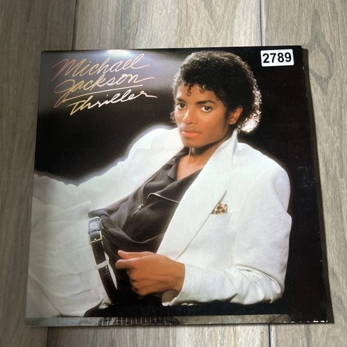 Michael Jackson Thriller 1982 Misprint Vinyl VG Condition QE-38112