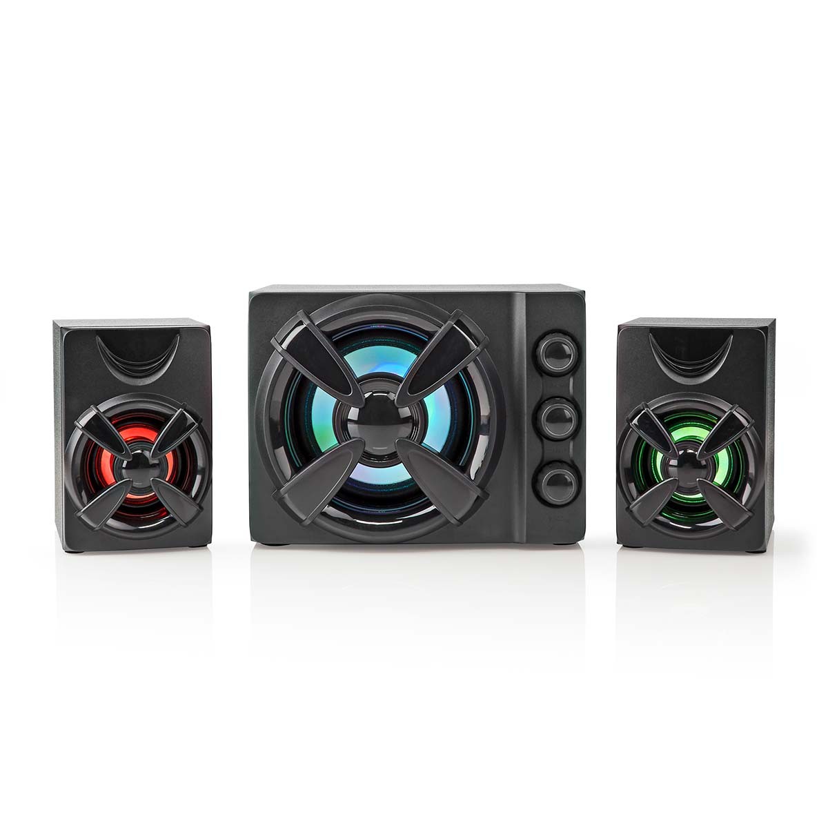Système audio de jeu 2.1 Nedis pour remplacer le son faible de votre écran