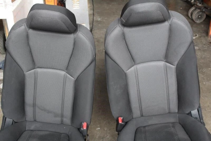 2019 SUBARU IMPREZA DRIVER PASSENGER FRONT SEATS BLACK CLOTH MANUAL (HOLES) Foto 3 de 4
