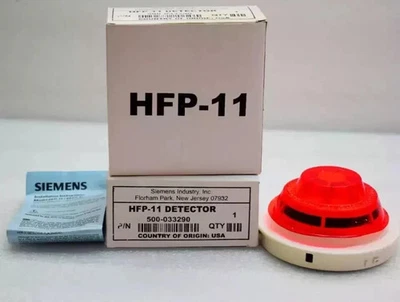 HFP-11 SIEMENS FIRE ALARM SMOKE HEAT DETECTOR HFP 11 MADE IN USA