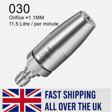 High Pressure Washer Rotating Turbo Nozzle Spray Tip 4000PSI 1/4" Quick Connect