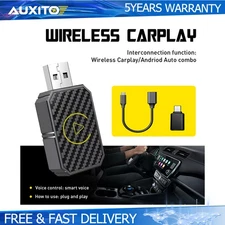 Mini Wireless Carplay Dongle Android Auto Adapter USB Car Connect Box Adapter
