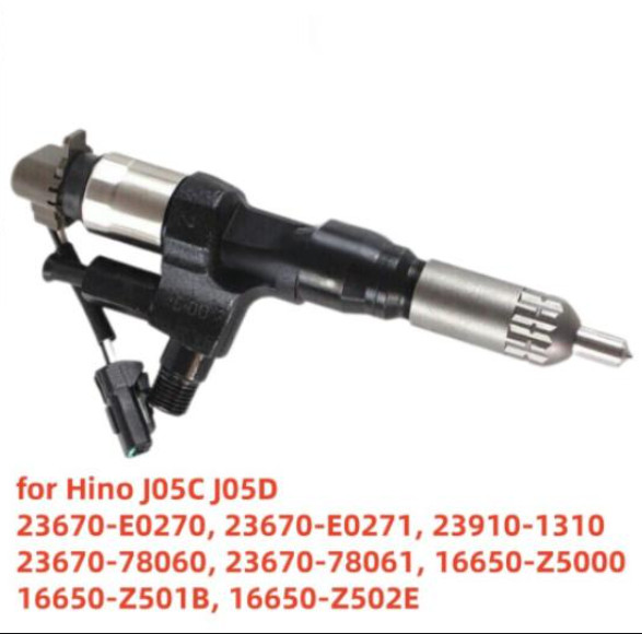 95000-5390 Fuel Injector 095000-5394 23670-E0270 for Hino Engine J05C J05D