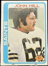 1978 Topps #296 John Hill Saints